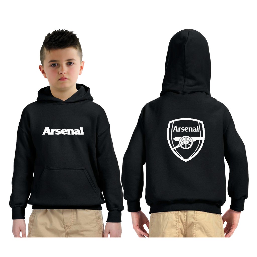 Jaket Hoodie anak Arsenal Jaket team bola Bahan Premium