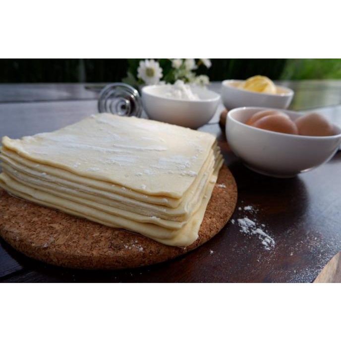 

Puff Pastry Sheet / Kulit Pastry Zuppa Soup dan Aneka Snack Pastry