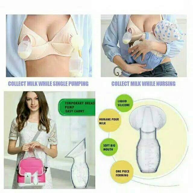 POMPA ASI manual silikon breastmilk saver Tempat penampungan ASI