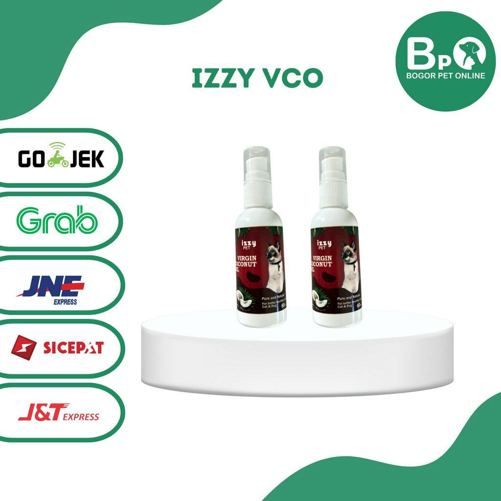izzy vco virgin coconut oil minyak kelapa untuk kucing vco kucing 60ml