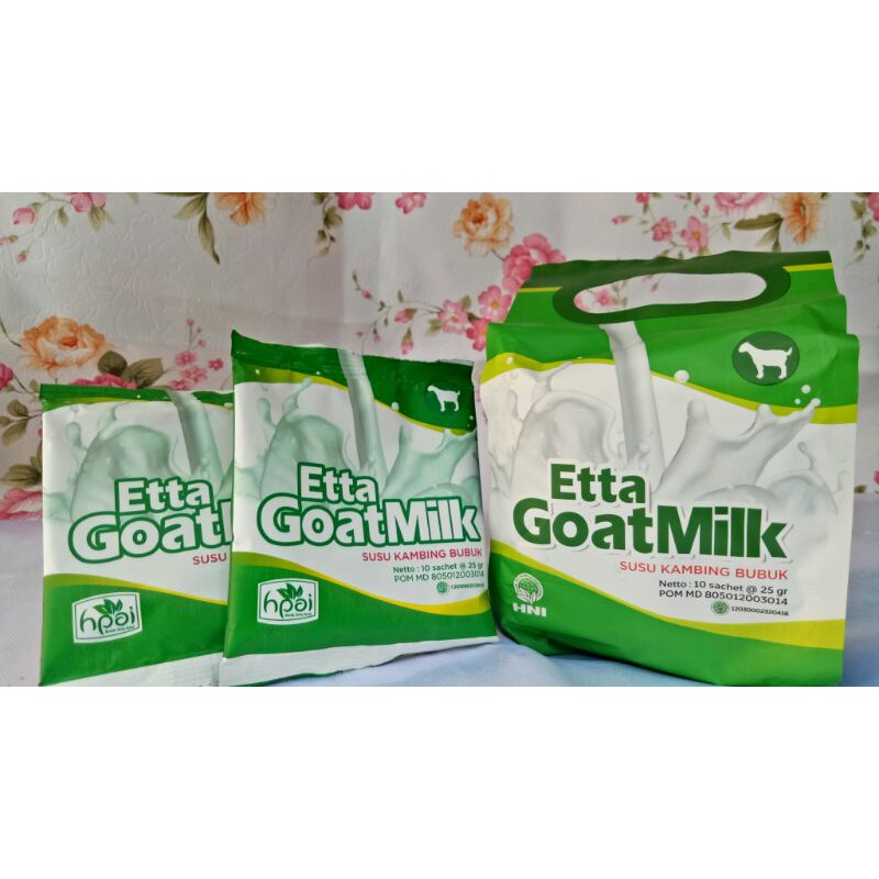 

Susu Kambing Etta Goat Milk HNI HPAI