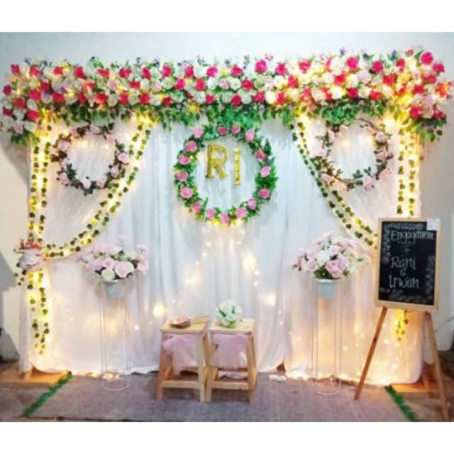 Dekorasi lamaran/ Aqiqah/ Tasyakuran/ Sunatan/ wedding