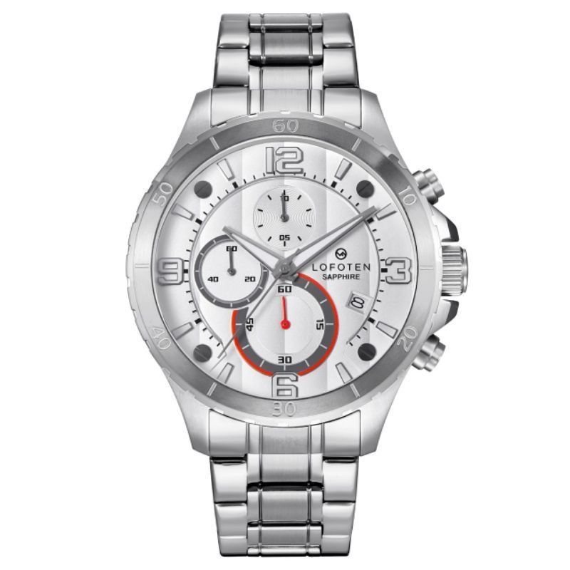 LOFOTEN 6502 JAM TANGAN PRIA LOFOTEN 6502 SAPPHIRE ORIGINAL SILVER