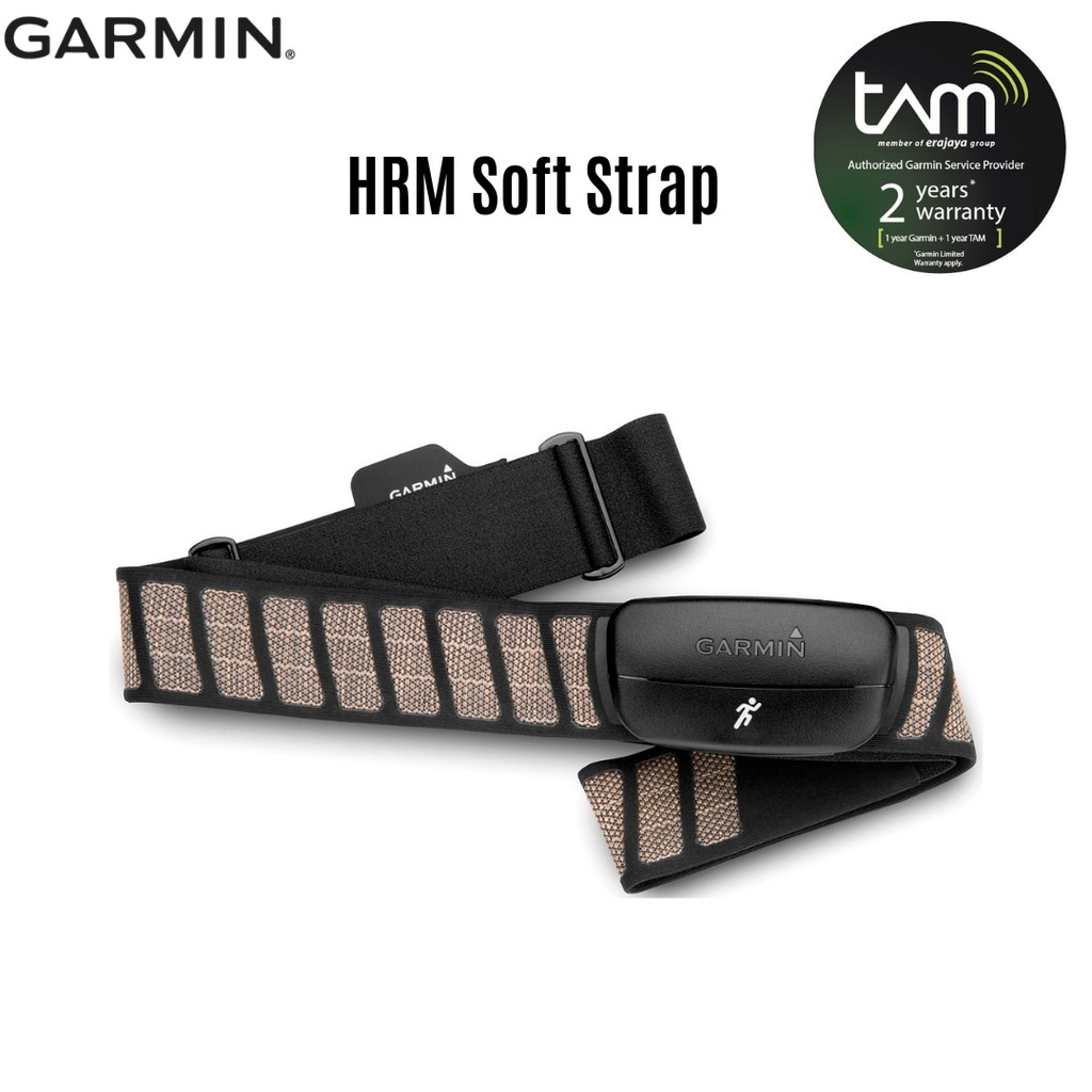 Garmin HRM SS(Soft-Strap) - Garansi Resmi TAM 2 TAHUN