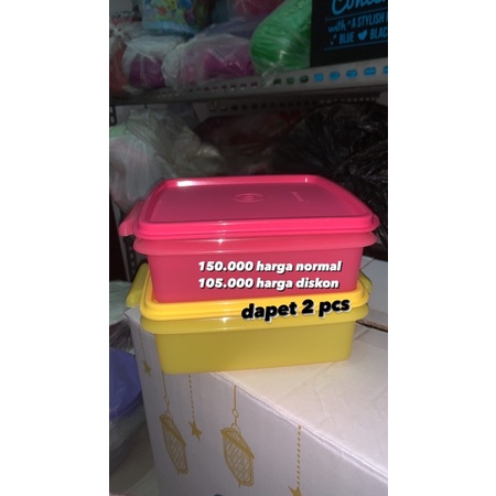 tempat makan tupperware || rantang tupperware