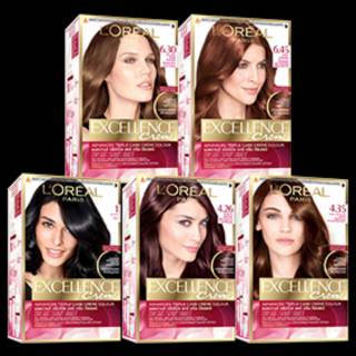  Loreal  Paris Excellence Creme Hair Color 3 Dark Brown  