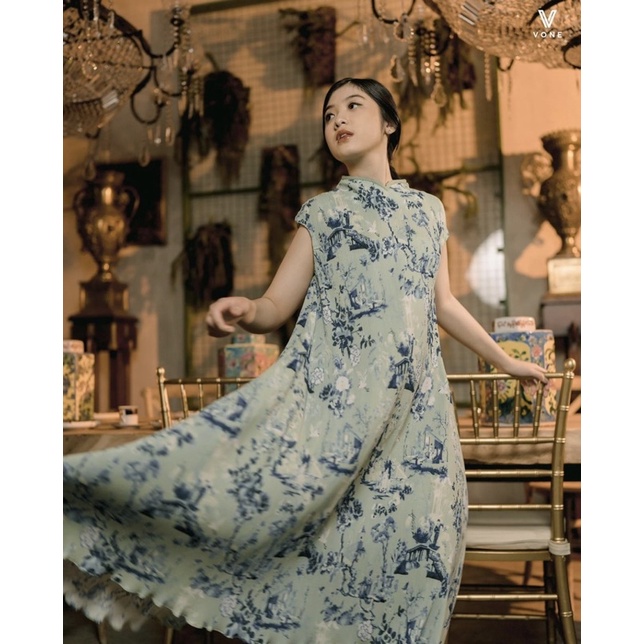 An dress vone official cny 2022 baju size M