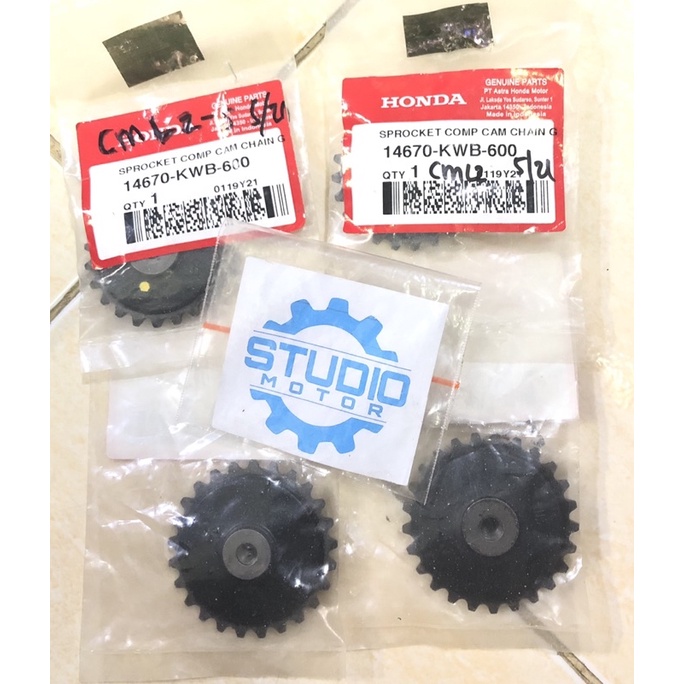 14670-KWB-600 Gigi Gir Gear Pompa Oli Blade Lama Revo 110 2009 - 2012 New Blade 110 Karbu Revo Fi