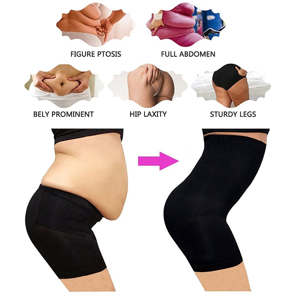 Celana Korset Slimming Pants Pembentuk Tubuh Shapewear Pinggang Ramping Untuk Wanita Celana Dalam
