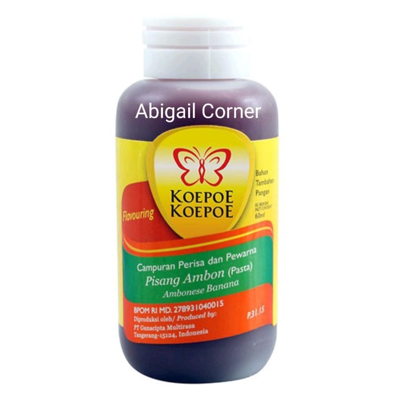 

Abigailcorner - Koepoe Koepoe | Pasta Pisang Ambon (60 ml)