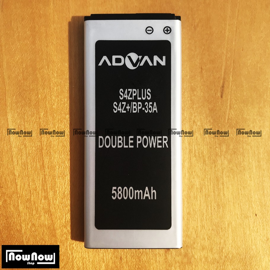 Baterai Advan S4Z Plus S4T S4Q Original Double Power Batre Batrai Battery HP