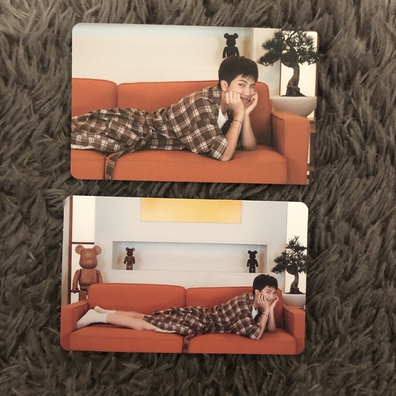 photocard pc namjoon rm bts be essential be deluxe