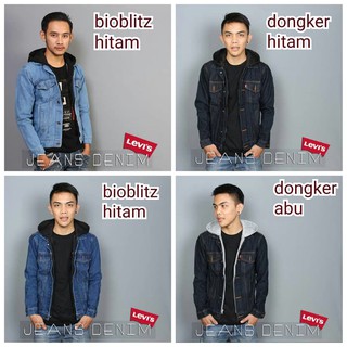 jaket levis hoodie