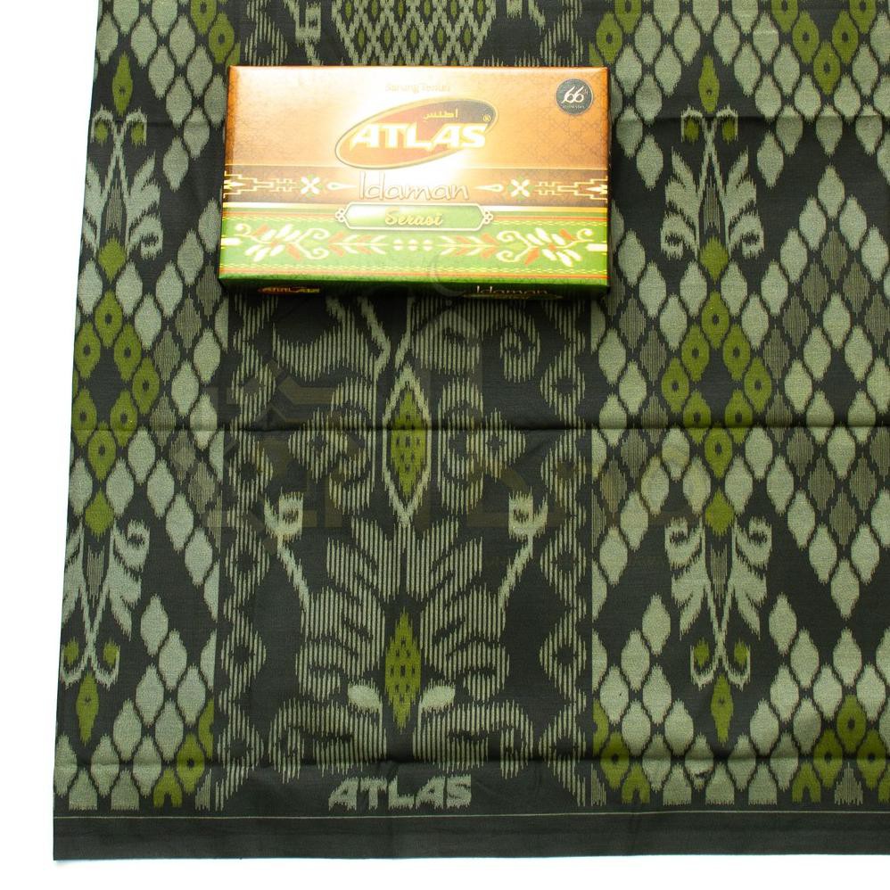 Sarung Atlas Idaman Serasi Hijau (ART. 6387)