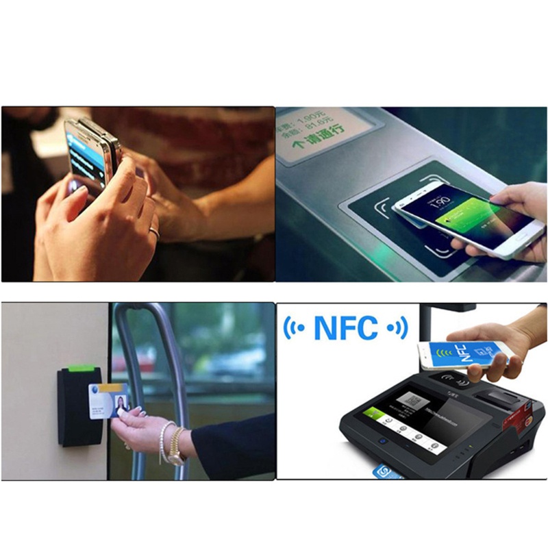 Vivi Kartu NFC Dengan 144x8 Bits NTAG213 Stiker NFC Untuk Kebanyakan Smartphone NFC-Enabled