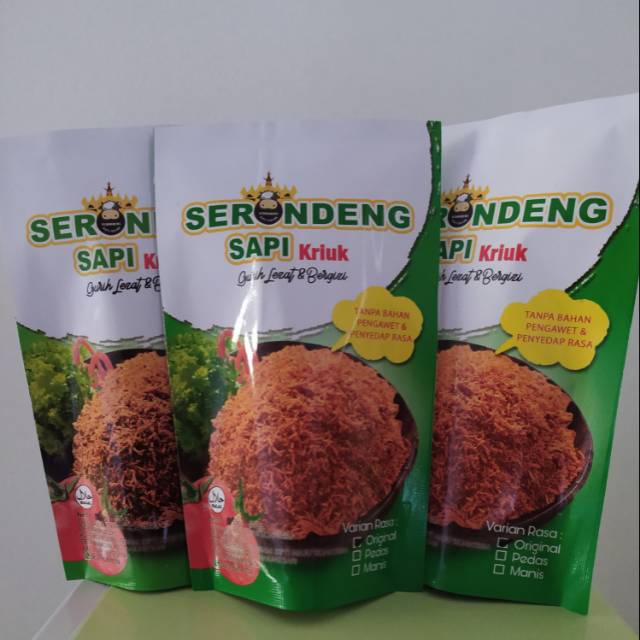

Serundeng sapi kriuk