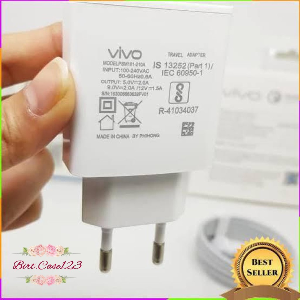 V15pro Charger Cashan Vivo v11pro V15 y83 S1pro y12 y15 y17 Y91c Y91 y93 y95 original BC2269