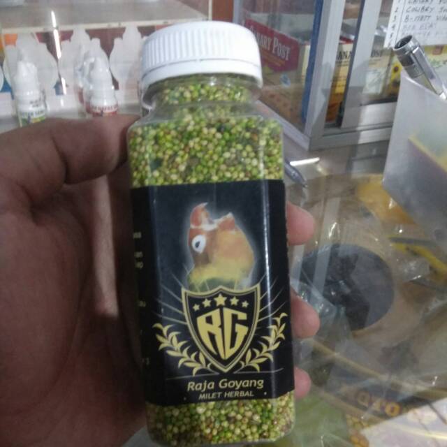 Pakan RAJA GOYANG miled herbal untuk lovebird