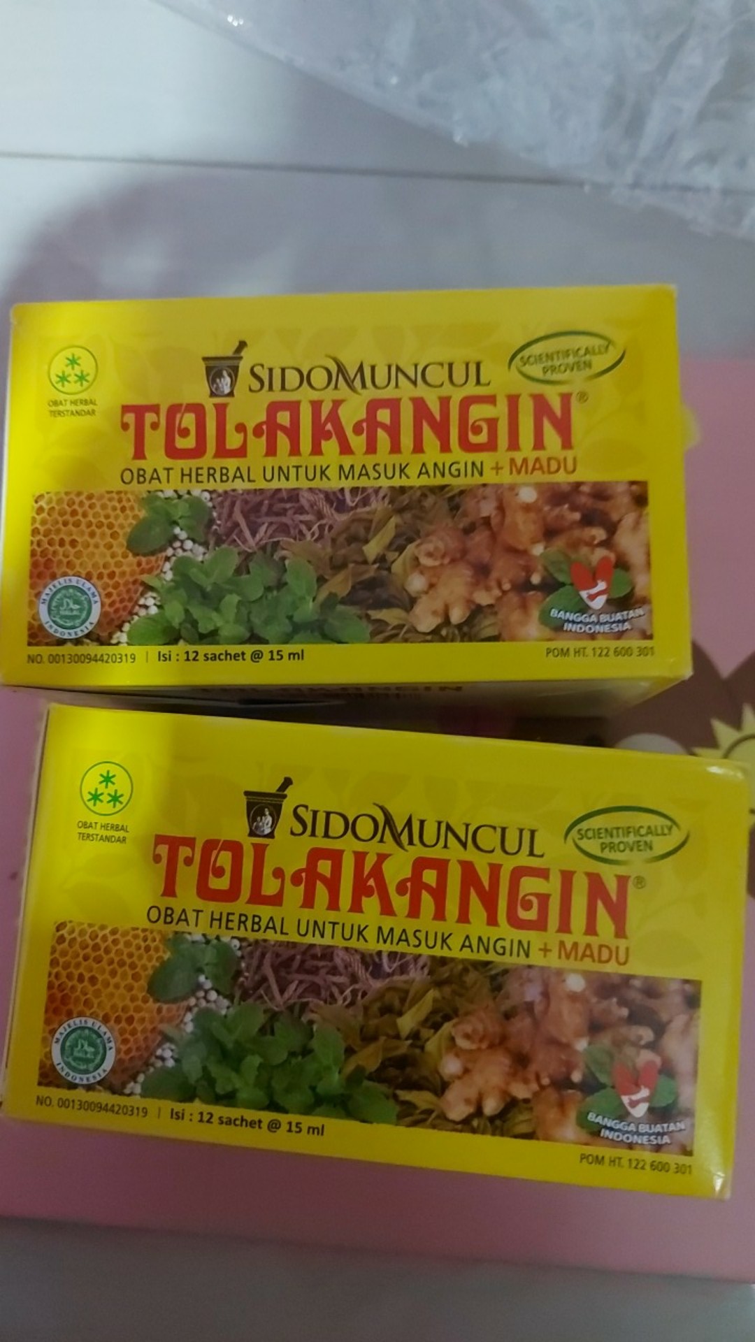 Tolak Angin  Sidomuncul  Isi 12 Pcs