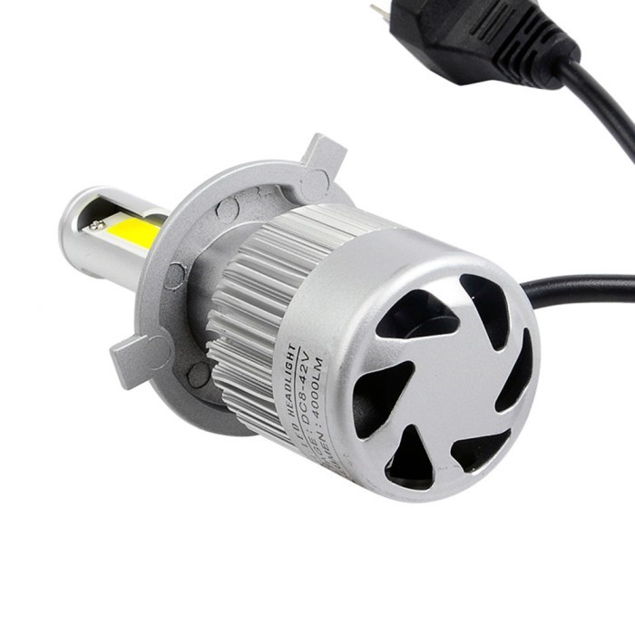 LED Headlight Lampu Utama Mobil COB C6 H4 36W - 3800Lm Hi/Lo ADN.IN