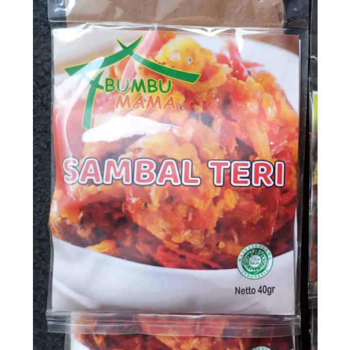 

Bumbu Masak Instan / Bumbu Mama Sambal Teri 40 Gr / Halal