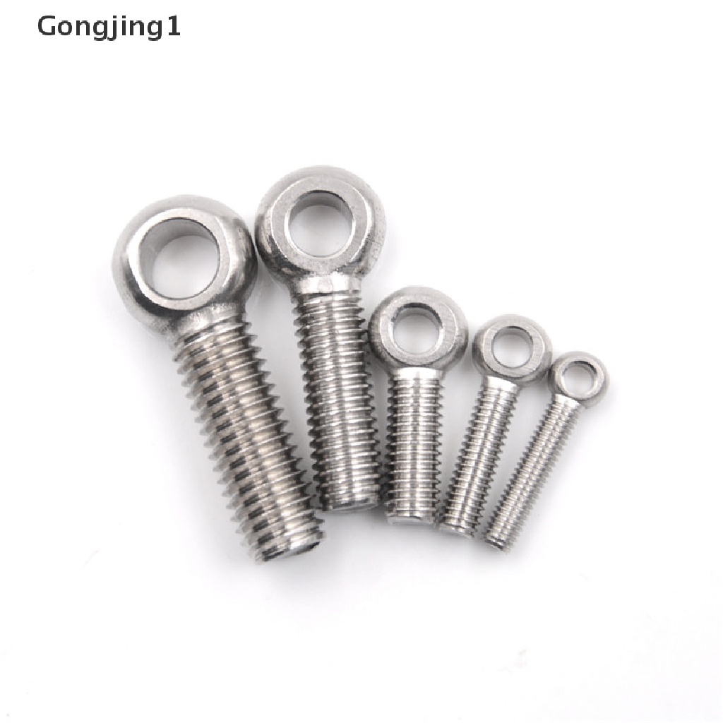 Gongjing1 5pcs Baut M5 M6 M8 M10 M12 Bahan Stainless Steel