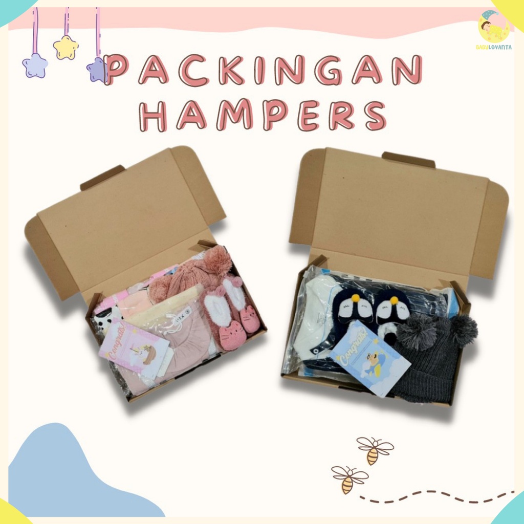 PACKIGAN HAMPERS FREE KARTU UCAPAN / HAMPERS BAYI / KADO BAYI