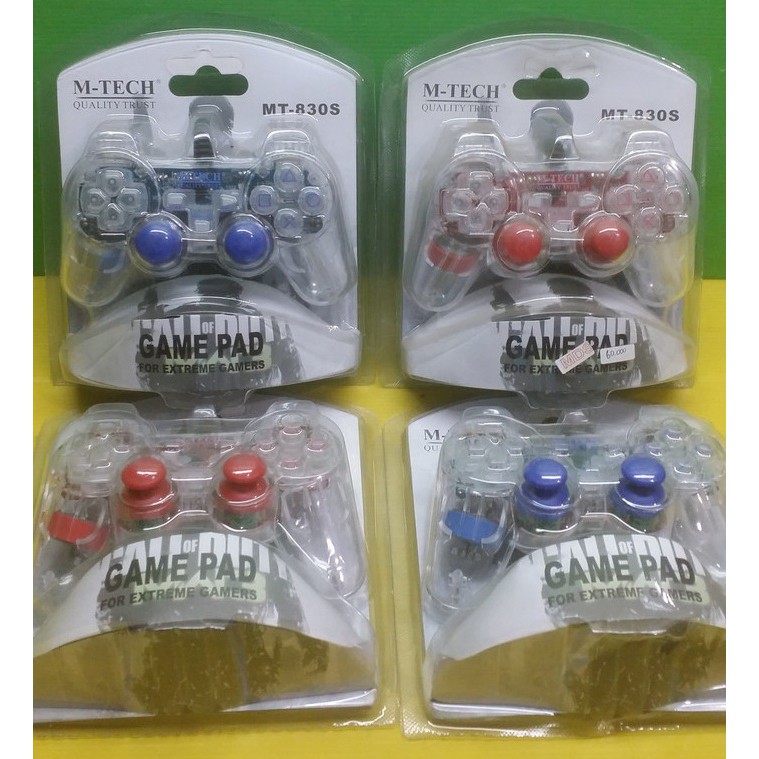 M-Tech MT-830S Gamepad SINGLE TRANSPARAN Joystick Controllers