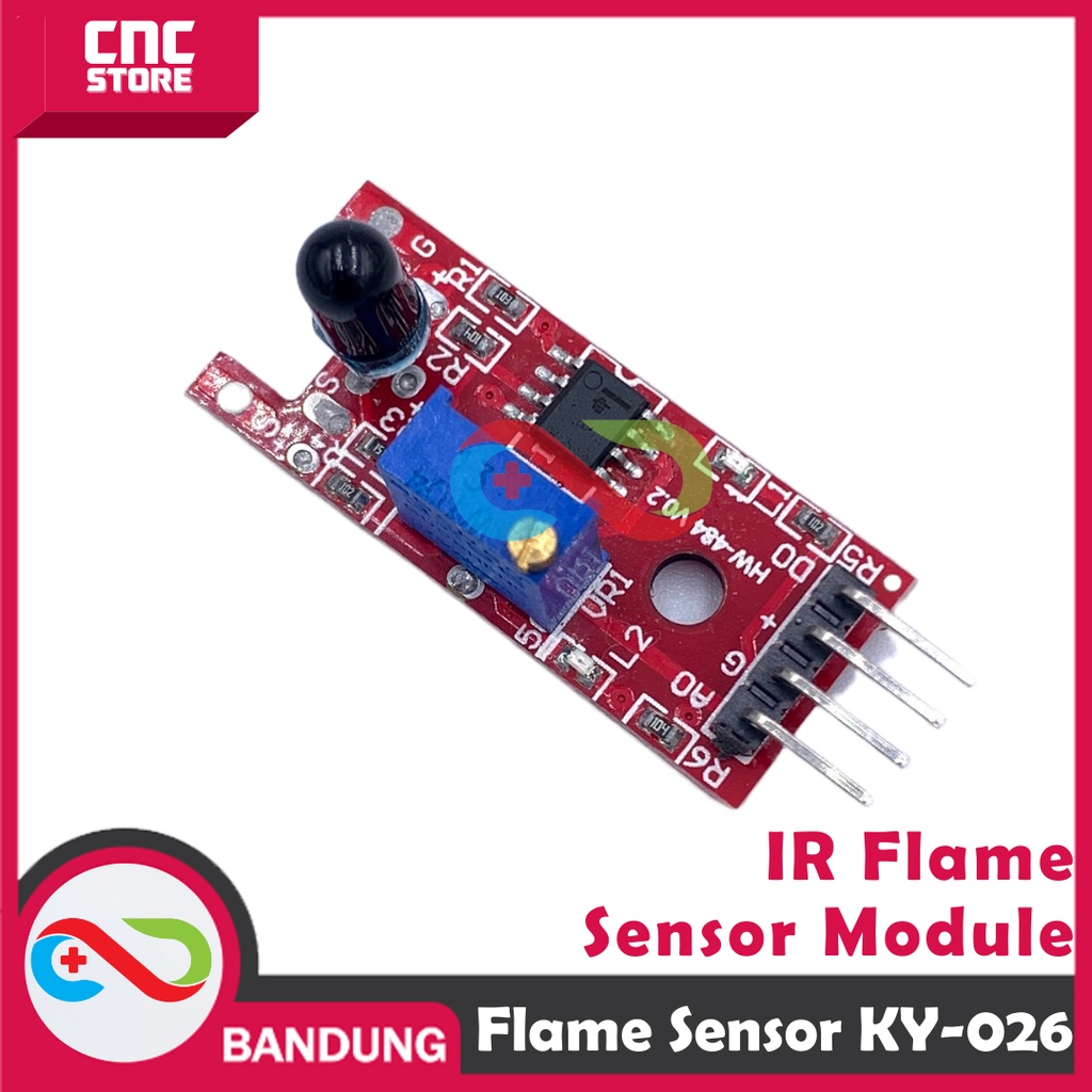 FLAME SENSOR MODULE KY-026 FIRE DETECTION SENSOR MODULE ARDUINO