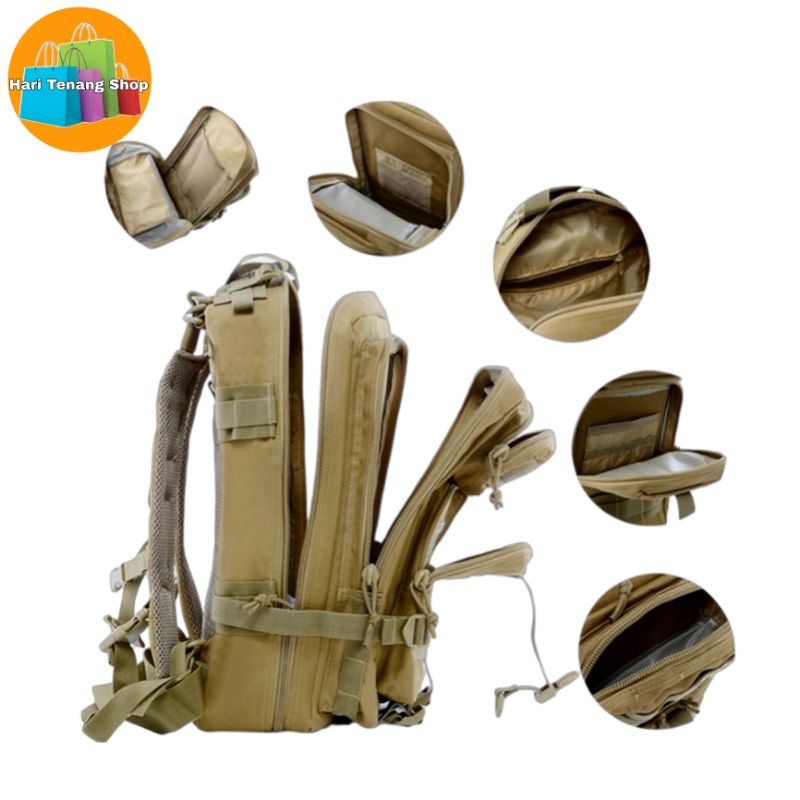 tas ransel 3p tactical/tas ransel molle/ tas ransel import/tas ransel