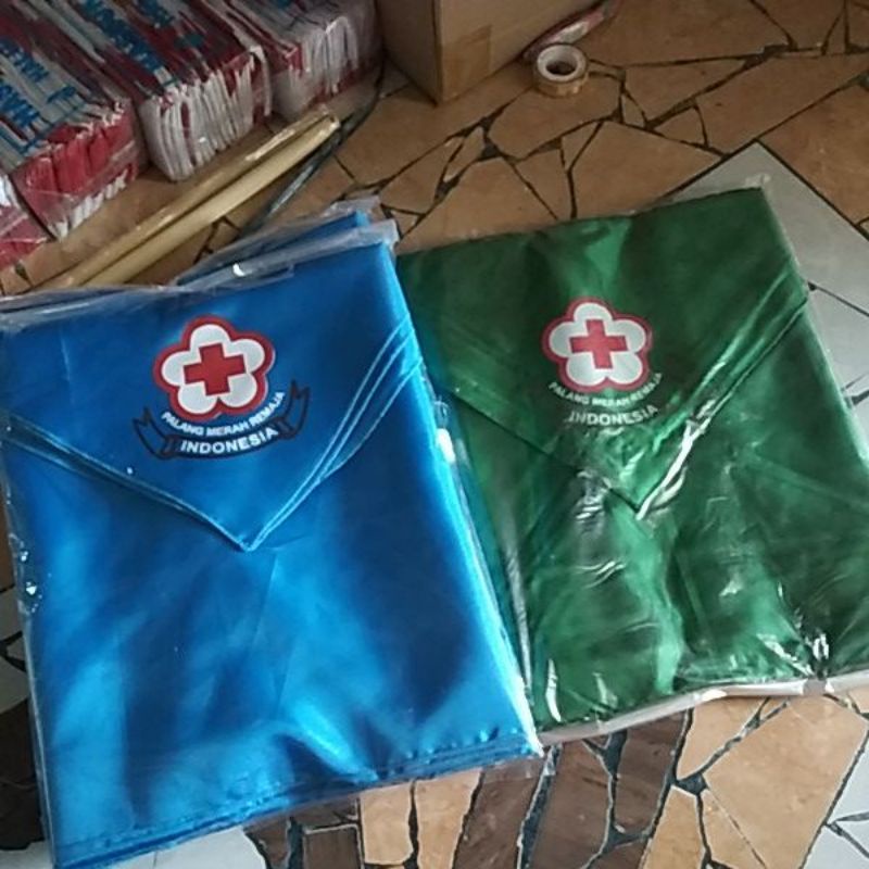 PMR hijau / biru slayer sablon 20 biji palang merah Remaja