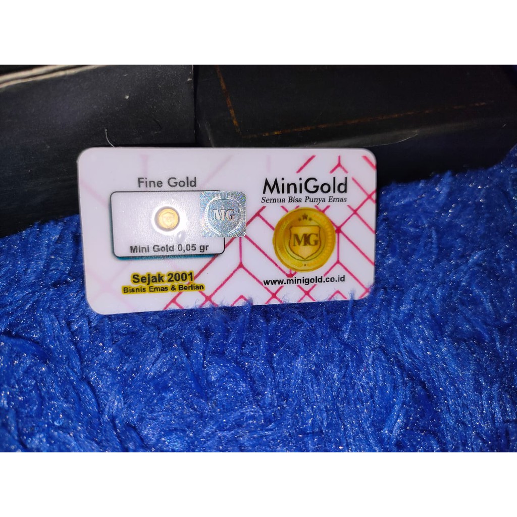 Jual Mini Gold Kemasan Eksklusif 0,05gr Indonesia|Shopee Indonesia