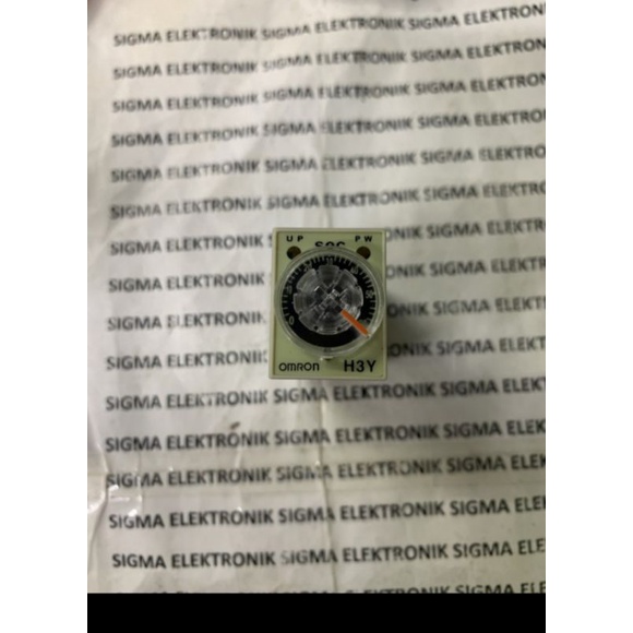TIMER OMRON H3Y - 4 DC 12V. TIMER DELAY. 0 - 60 DETIK. SOLID STATE