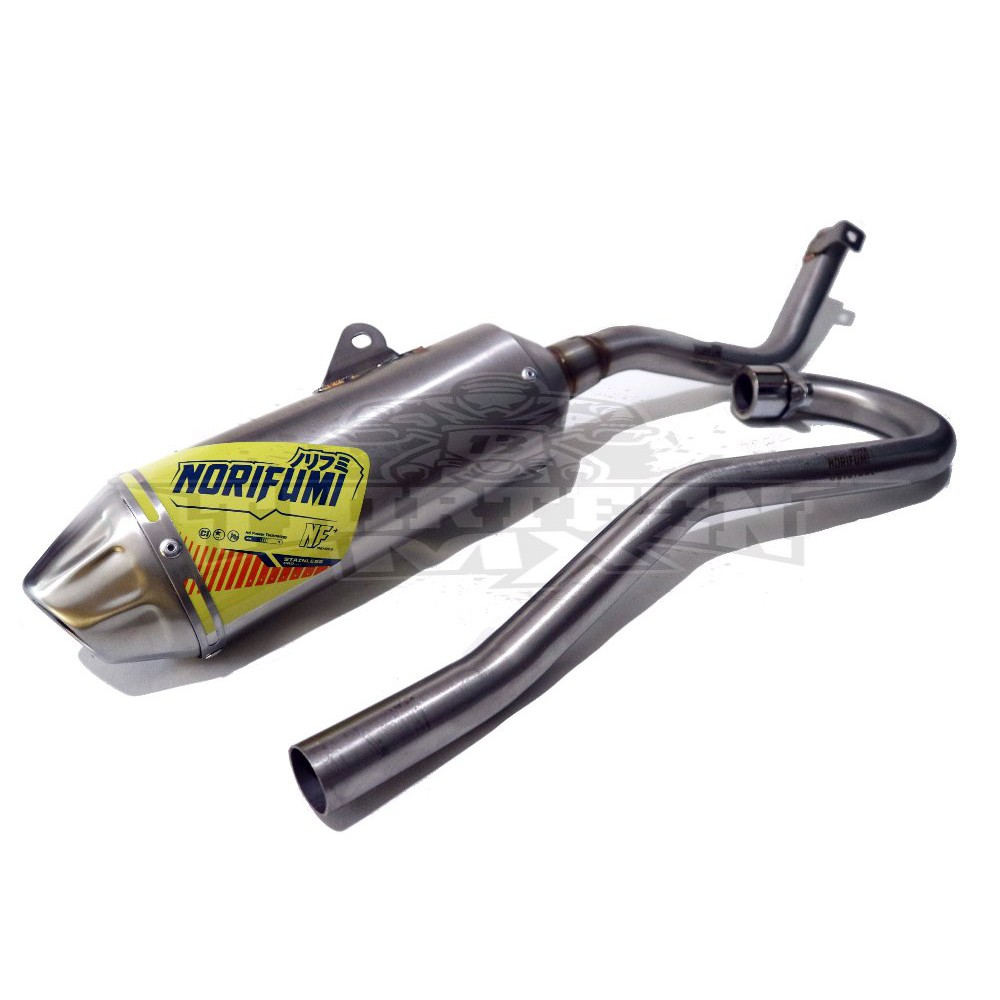 Knalpot Norifumi NF Stainless CRF 150 L Original Not FMF  bac 85