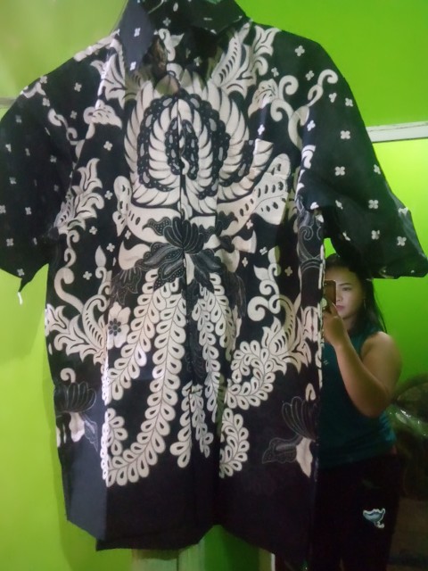 (lengkap Ada Anak) Couple Batik Brokat Halus Pinguin Gurita Aestetik Barina