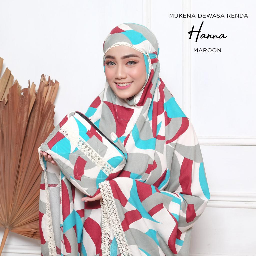 MUKENA BALI TASIK - MUKENA DEWASA MOTIF HANA