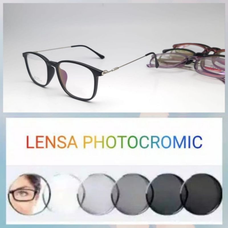 gratis lensa minus atau plus.. frame kacamata 5586