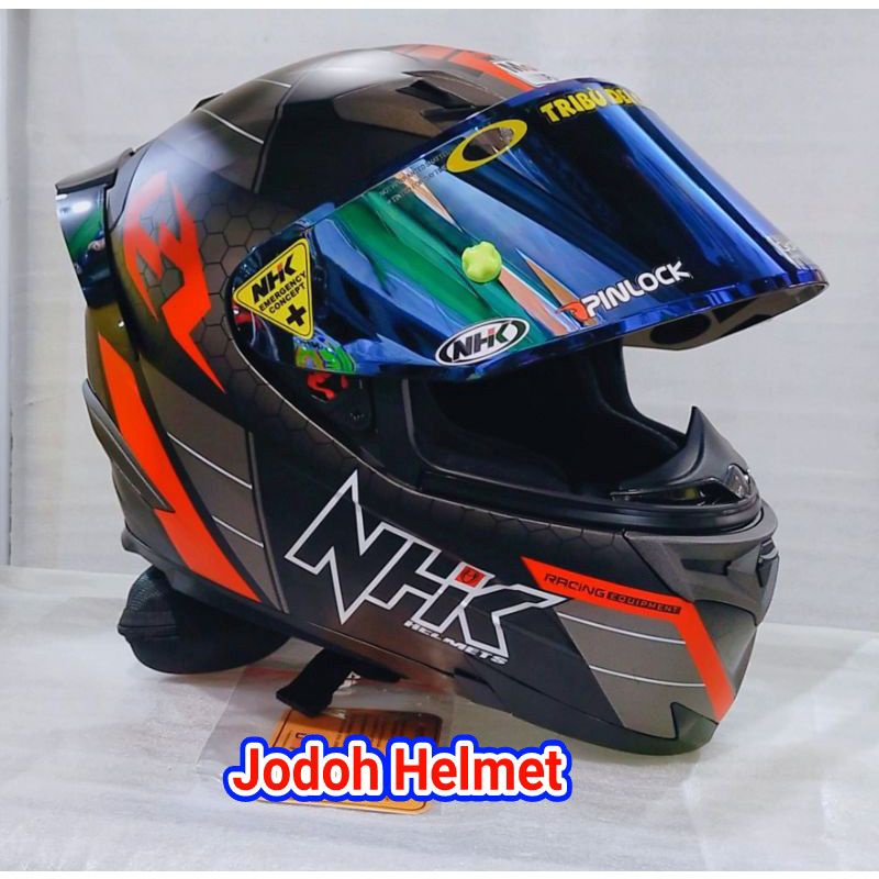 NHK HELM RX9 NAVY BLACK RED DOFF|MATT PAKET GANTENG ONGKIR TERMURAH 2KG