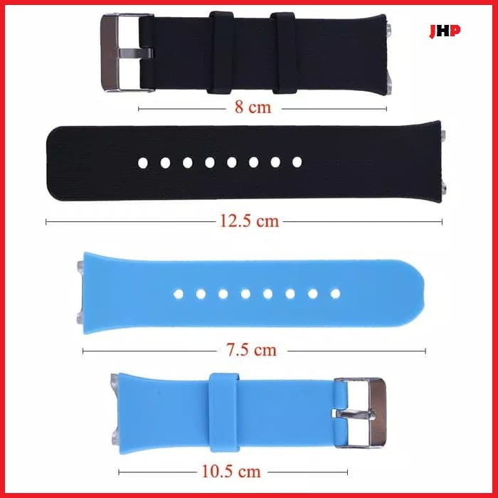*JHP* Tali Jam Tangan Pintar Smartwatch Smart Watch DZ09 / U9 Strap Rubber Berwarna