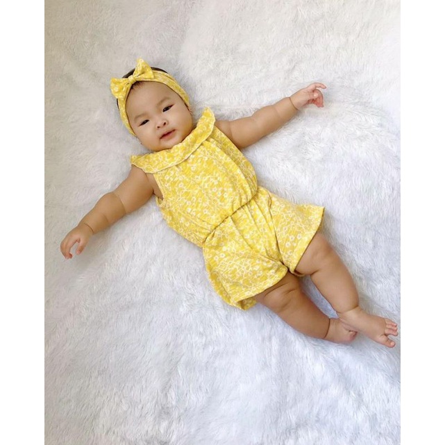 0 bln-1,5thn free bando BRENDA jumpsuit bayi jumpsuit anak little koda baby dress