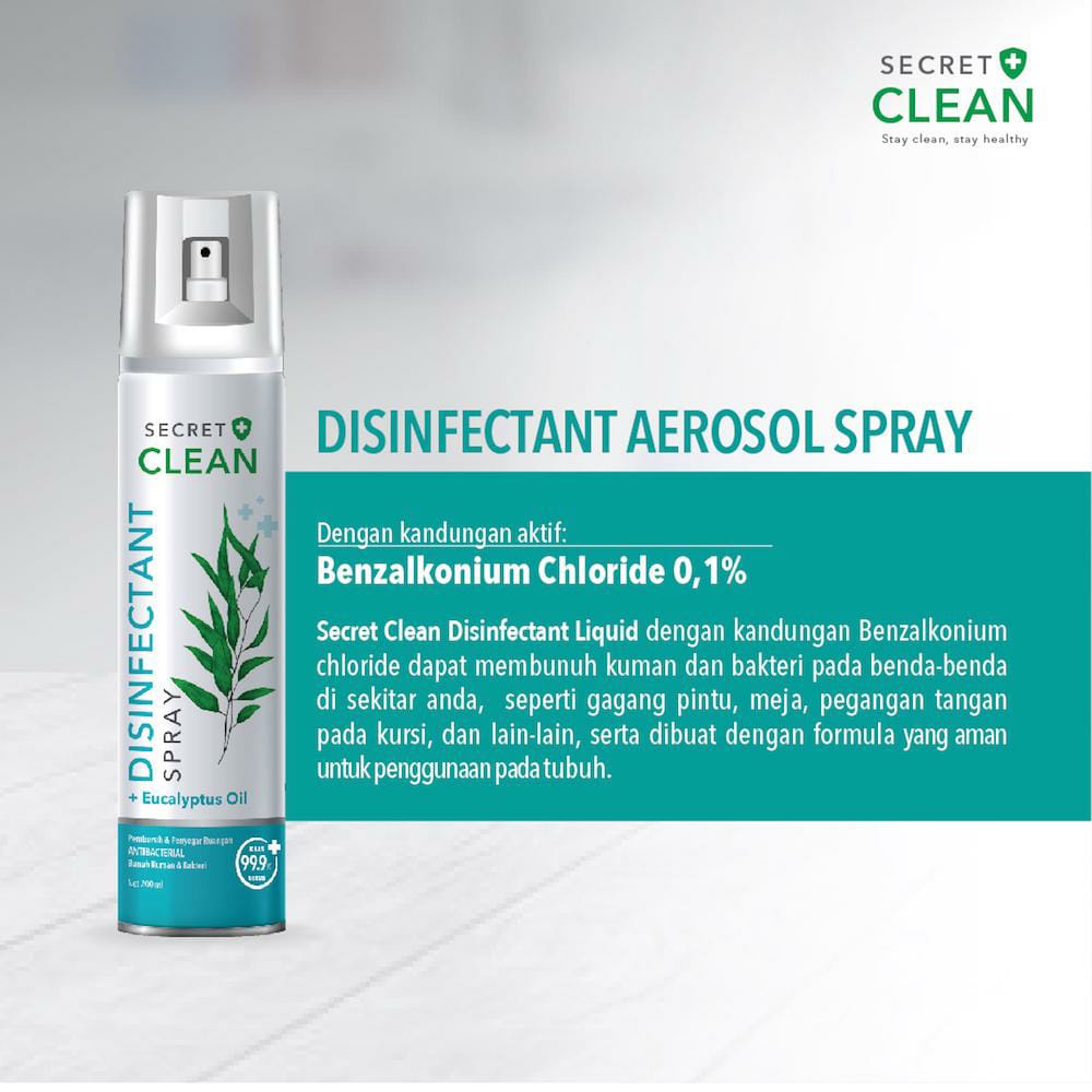 Secret Clean Disinfectant 200ml