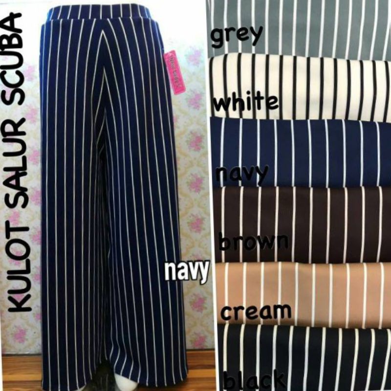 CELANA KULOT SCUBA SALUR / CELANA KULOT / KULOT SCUBA SALUR