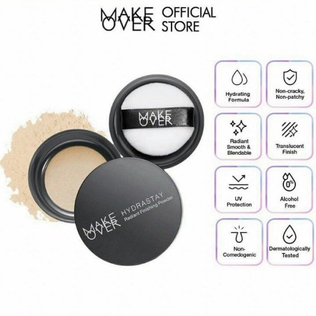 MAKE OVER Hydrastay Radiant Finishing Powder - 8gr