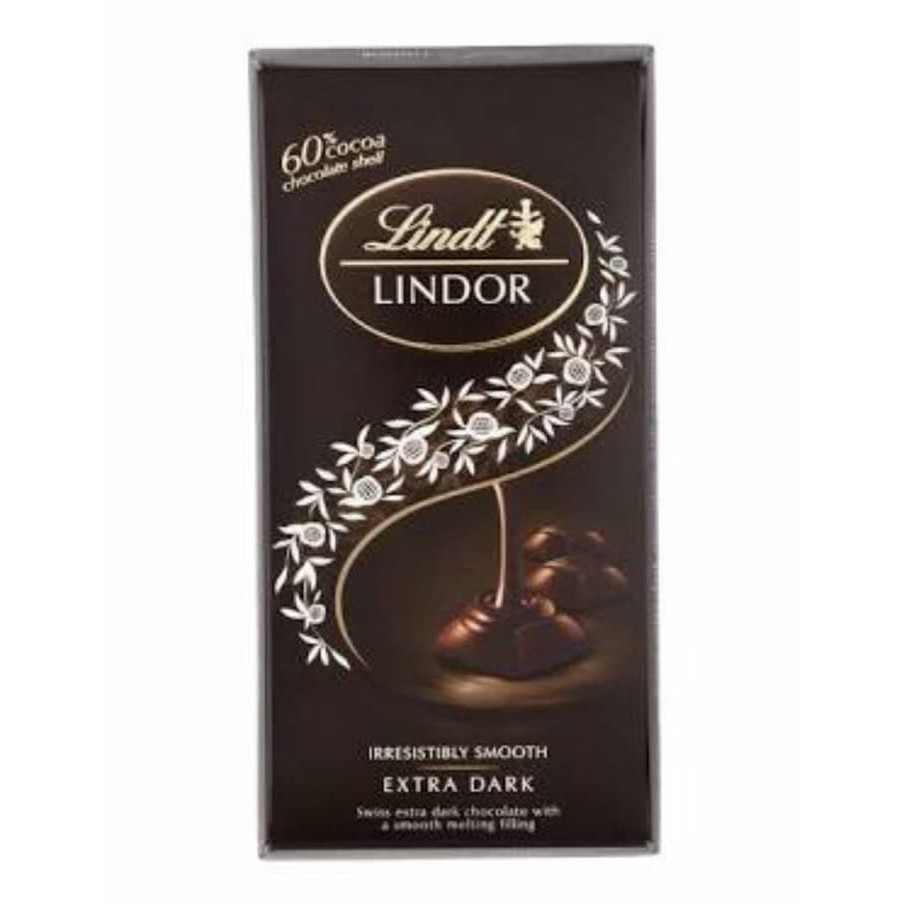 

PROMO !! Lindt Lindor Dark Chocolate Pieces Bar - Coklat Import