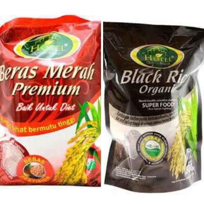 

Beras HOTEL Organik Merah + Hitam bundling Hemat Ongkir