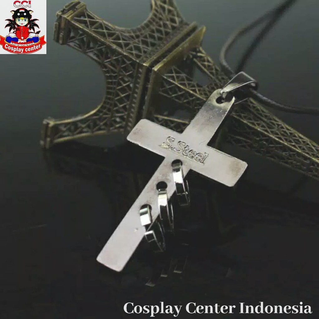 [Bisa COD] Kalung Anime Death Note Cosplay/ Rossario Death Note Kalung Rosario Deathnote