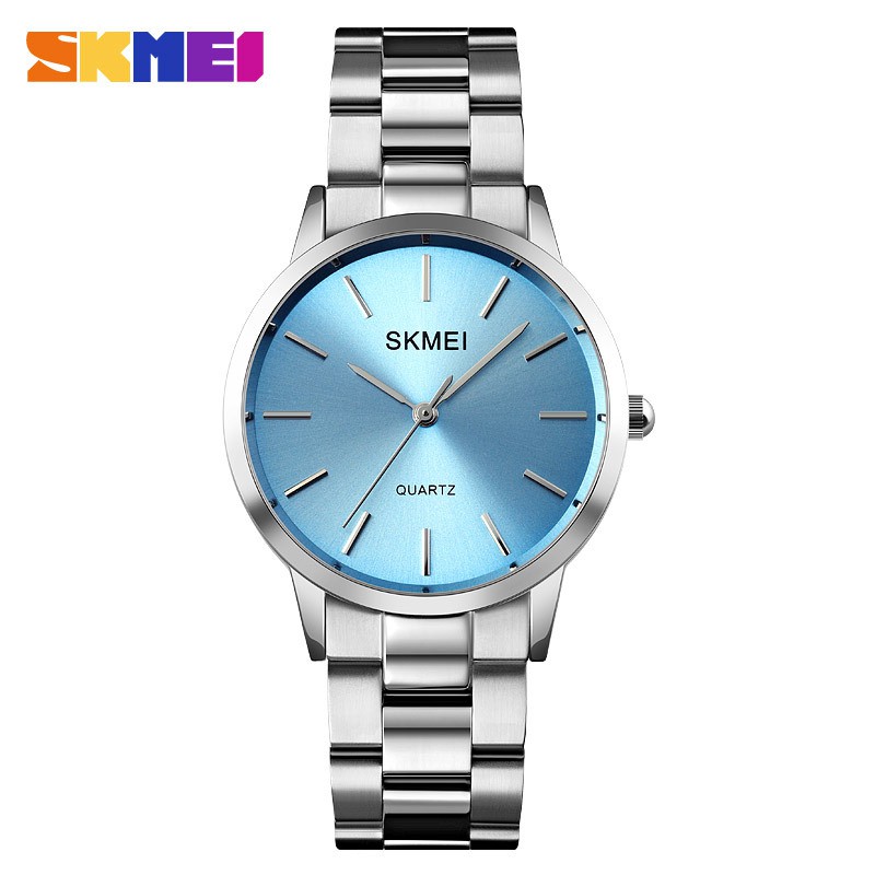 SKMEI 1694 | 1695 Jam Tangan Pria Wanita Analog Tali Stainless WATCHKITE WKOS