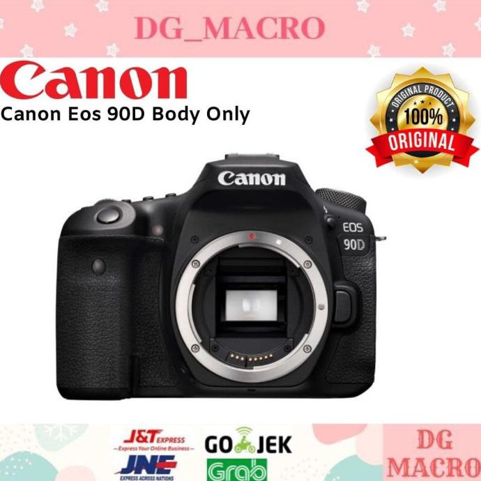 CANON EOS 90D BODY ONLY - Kamera SLR - Garansi Resmi murah