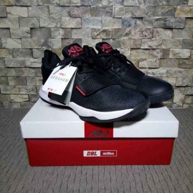 Sepatu Basket DBL ARDILES Murah - AD1 Black/Red ori - Medan