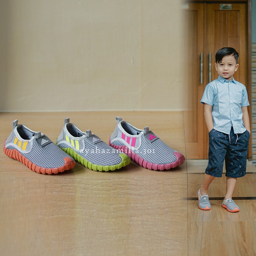 [ ON SALE ]sepatu adidas jawpaw slip on anak premium quality guaranteed/sepatu sepeda anak